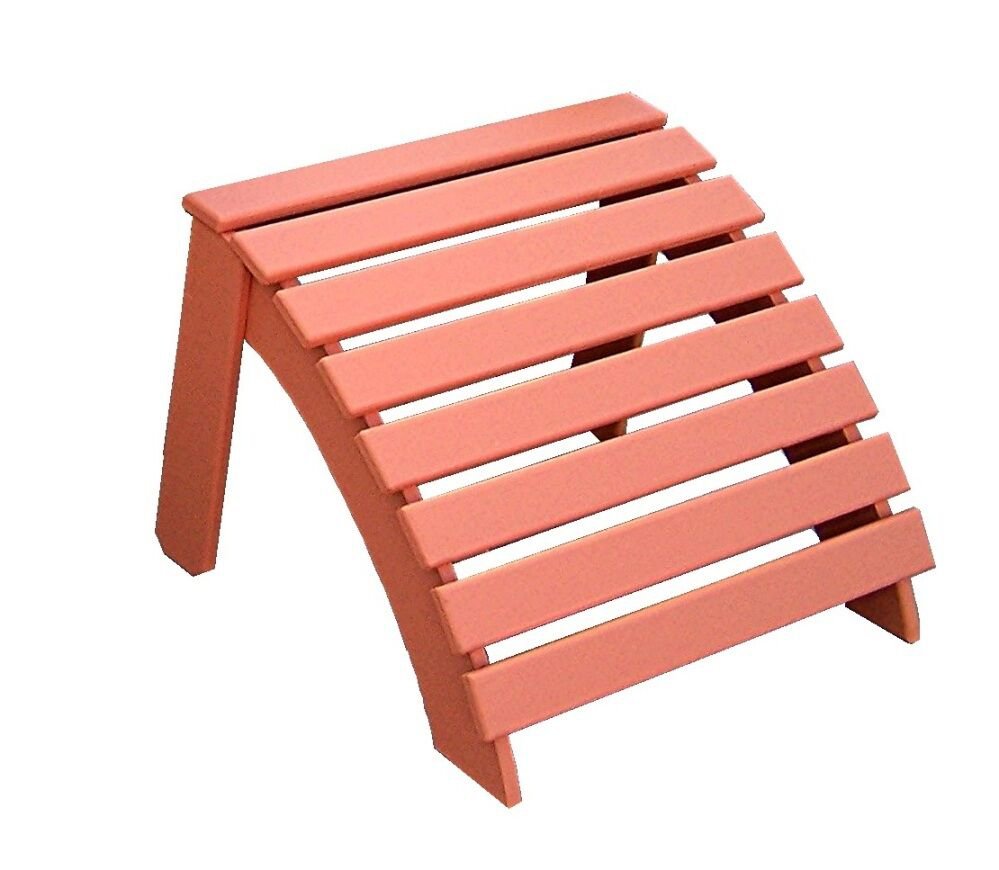 ADIRONDACK CHAIR OTTOMAN - GREAT FOR LAWN, GARDEN OR PATIO