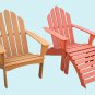 ADIRONDACK CHAIR OTTOMAN - GREAT FOR LAWN, GARDEN OR PATIO