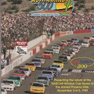 Vintage 1989 PHOENIX CHECKER AUTO WORKS 500 NASCAR RACE PROGRAM w/ Tour Grid