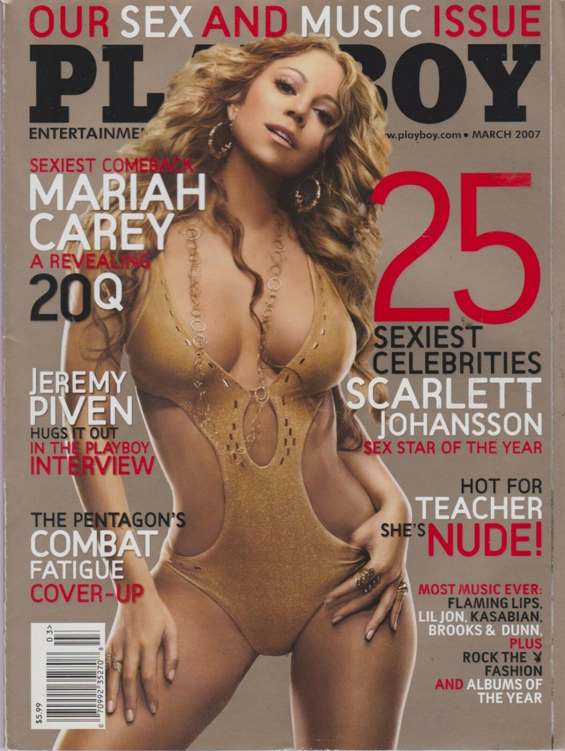 Playboy MARCH 2007-B - TYRAN RICHARD - ERICA CHEVILLAR - 25 