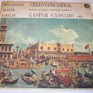 GASPAR CASSADO cello concertos LP VG+ PL 10.790 Vox USA 1958 RVG Van Gelder
