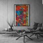 Abstract Calligraphy Painting