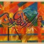 Abstract Calligraphy Painting