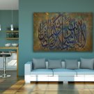Textured Calligraphy painting, Handmade calligraphy painting.