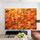 Asma ul Husna ,99 names of Allah, Calligraphy painting.