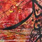 Calligraphy painting , handmade calligraphy painting .