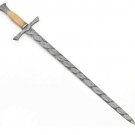 Custom Hand Forged Amazing Damascus Steel Sword With Sheath In Free shipping to United States