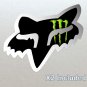 Fox Racing Monster Fox Stickers x 2 Included, (Laminated) 80mm Wide - High Quality
