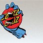 Santa Cruz Board Stickers Set X6 (Laminated) Includes Screaming Hands & Mermaid, Unique Set