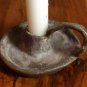 Rustic Clay Candleholder