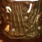 Golden Clay Candleholder