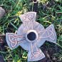 Celtic Clay Candleholder