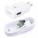 Original Rapido CARGADOR para Samsung Galaxy S4 S6 S7 Edge Note 4 Note 5 blanco