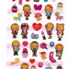 Lemon Japan Sweet Girls Sticker Sheet Kawaii