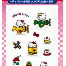 Sanrio License Japan Hello Kitty Decoration Seal Sticker Sheet (C) Kawaii
