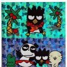 Sanrio Japan Bad Badtz Maru Prism Big Sticker Sheet 1998 Rare Kawaii