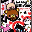 Q-Lia Japan Happy Window Memo Pad Kawaii
