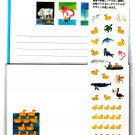 Eric Carle 10 Little Rubber Ducks Letter Set with Stickers Kawaii