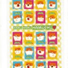 Sun Star Japan Hamu Hamu Hamuchu Hamster Sticker Sheet (C) Kawaii