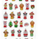 Active Japan Merry Christmas Puppets Sticker Sheet Kawaii