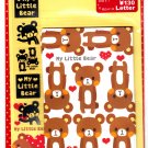Q-Lia Japan My Little Bear Letter Set with Stickers Kawaii
