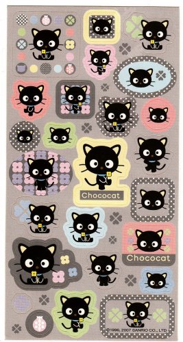 Sanrio Japan Chococat Sticker Sheet Kawaii