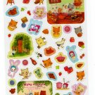 San-X Japan Neko no Panya Sticker Sheet (B) Kawaii