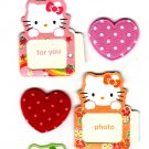 Sanrio Japan Hello Kitty Message Seal Sheet (C) Kawaii