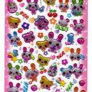 Q-Lia Japan Bunny and Friends Sticker Sheet Kawaii