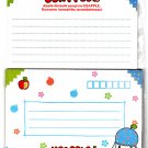 Daiso Japan Usapple Letter Set (A) Kawaii