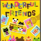 Kamio Japan Wonderful Friends Mini Memo Pad (B) Kawaii
