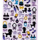 Q-Lia Japan Pretty Poodle Sticker Sheet (A) Kawaii