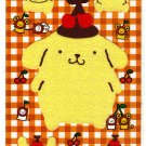 Sanrio Japan Pom Pom Purin Fuzzy Sticker Sheet 1999 Kawaii