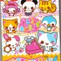 Crux Japan Music Animals Memo Pad with Tracing Paper and Coloring Sheets Kawaii