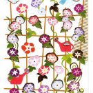 Active Japan Morning Glory Flowers Sticker Sheet Kawaii