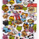 Crux Japan Wai Wai Animals Sticker Sheet (A) Kawaii
