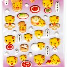 LamPlanning Gold Pig Puffy Sticker Sheet Kawaii