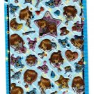 Crux Japan Puri Puri Princess Puffy Sticker Sheet Kawaii