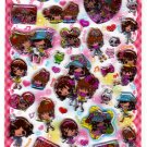 Q-Lia Japan Powerful Girls Sticker Sheet Kawaii