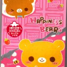 Crux Japan Happiness Bears Memo Pad Kawaii
