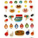 Active Japan Summer Festival Epoxy Sticker Sheet Kawaii