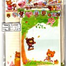 Kamio Japan Happy Picnic Letter Set with Stickers Kawaii