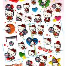 Sanrio Japan Hello Kitty Volleyball Puffy Sticker Sheet Kawaii