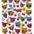 Q-Lia Japan Wonderful Music Epoxy Sticker Sheet Kawaii
