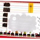 Mind Wave Japan Puff Puff Train Letter Set with Stickers Kawaii