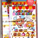 Wizard Japan Welcome Animal Cafe Letter Set with Stickers Kawaii