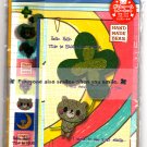 Wizard Japan Handmade Bear Letter Set with Stickers Kawaii