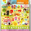 Kamio Japan Fairy Tale World Letter Set with Full Sheet of Stickers Kawaii