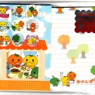 San-X Japan Mikan Bouya Letter Set with Stickers 2003 Rare Kawaii
