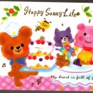 Kamio Japan Happy Sunny Life Mini Memo Pad Kawaii
